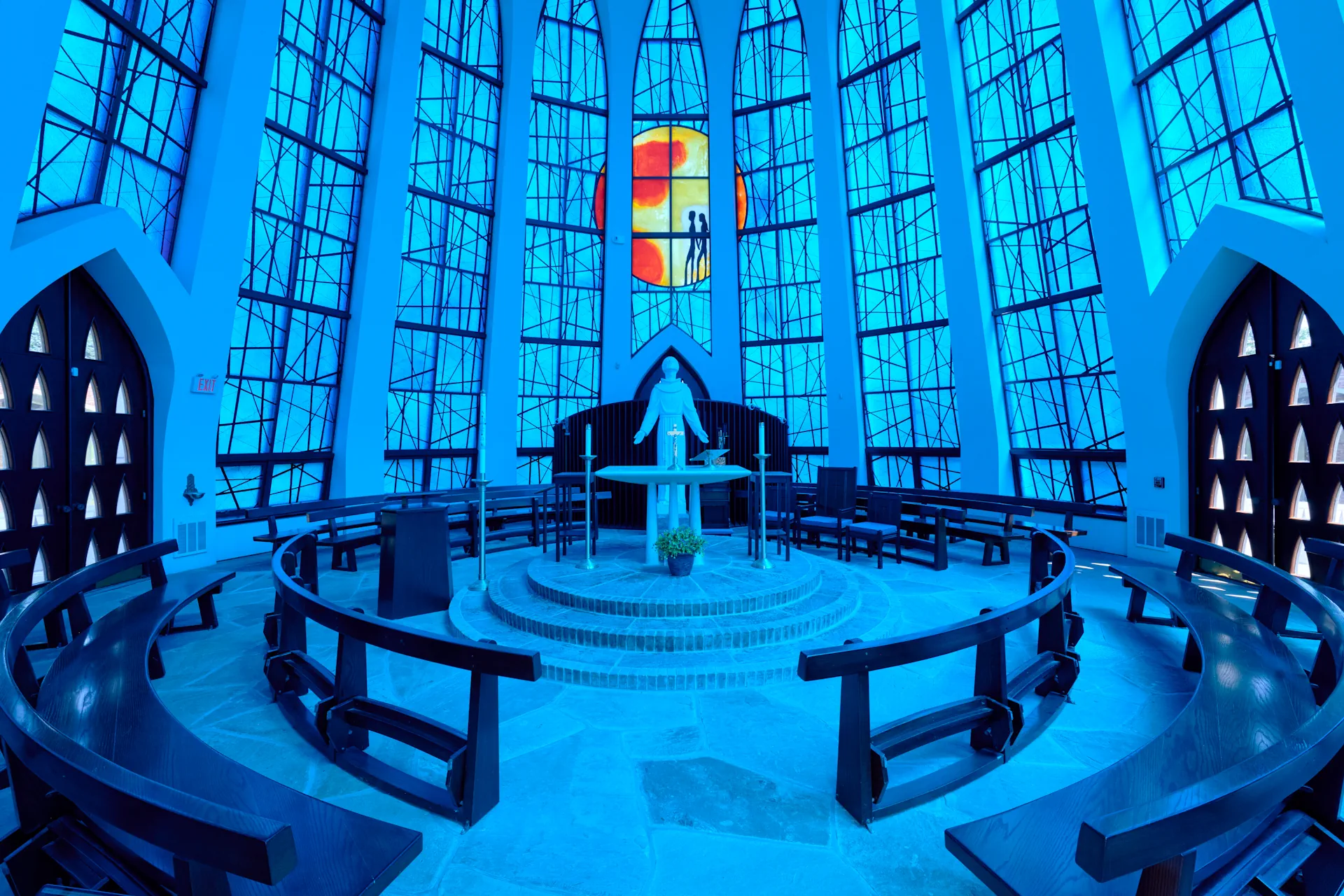 GOH Interior Blue Chapel